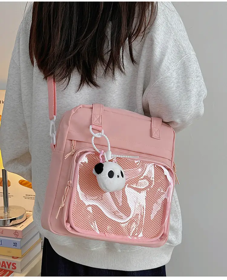 Green Mesh Shoulder Bag for Women — feature 28