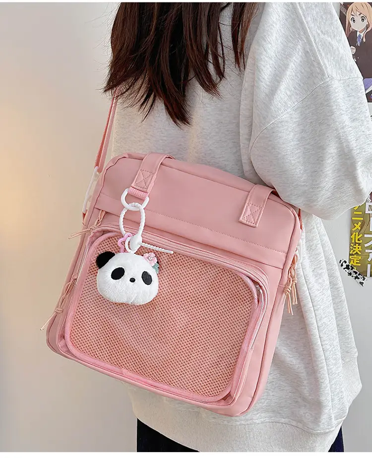 Green Mesh Shoulder Bag for Women — feature 30