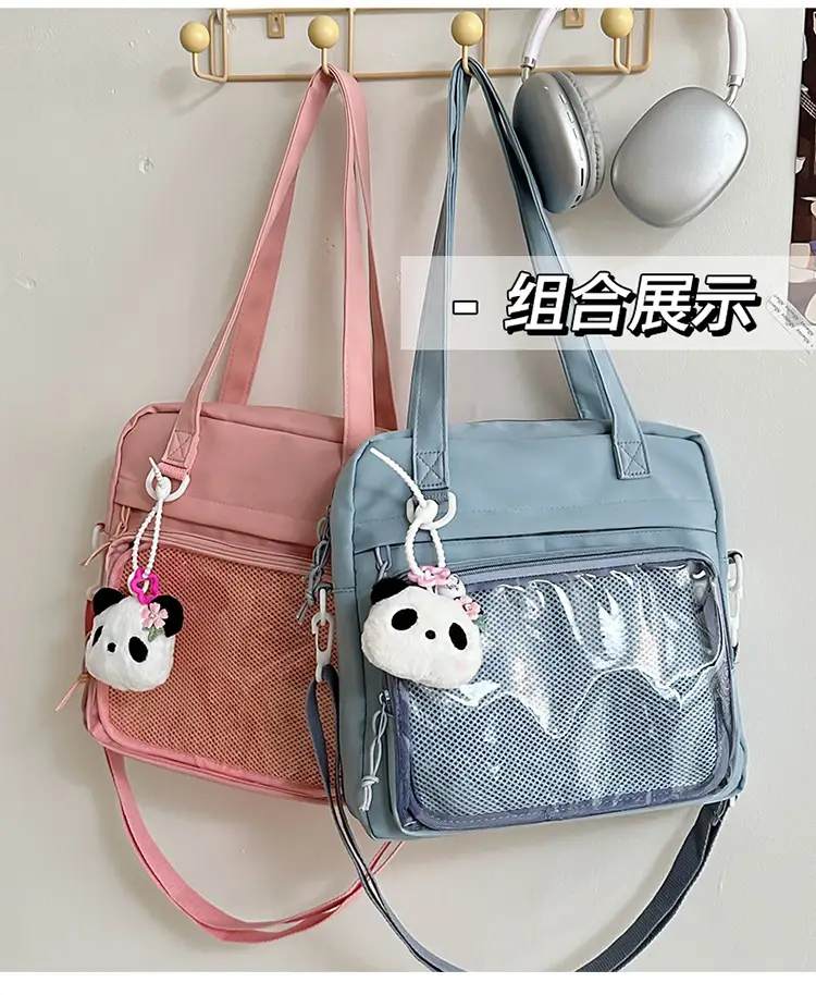 Green Mesh Shoulder Bag for Women — feature 8