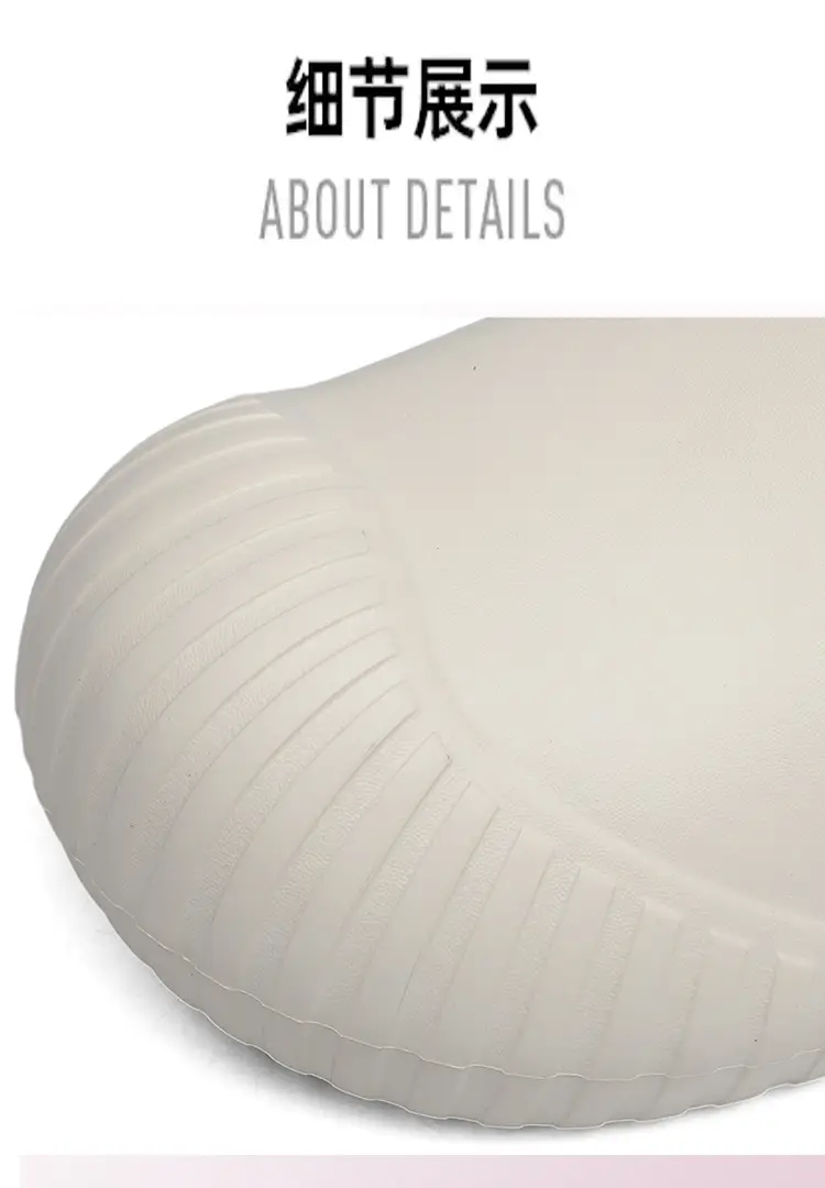Men's Cotton Slip-On Shoes Off White Warm Winter — feature 5