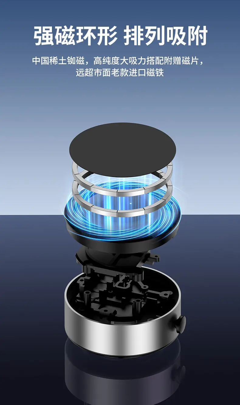 Cross-border magnetic phone holder for car use — feature 5