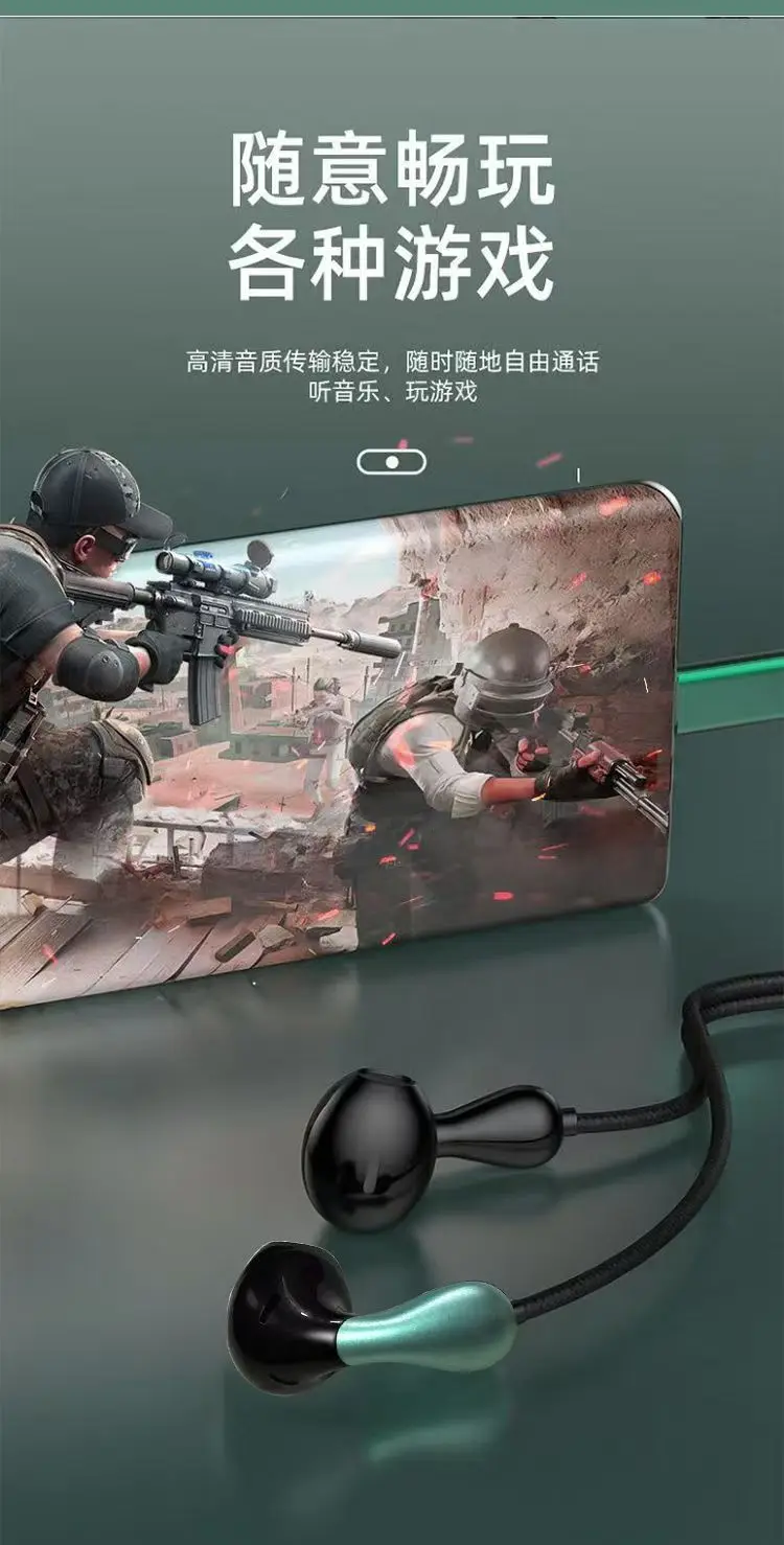 Wearable Headset with 5 Colors & Type-C Charging — feature 10