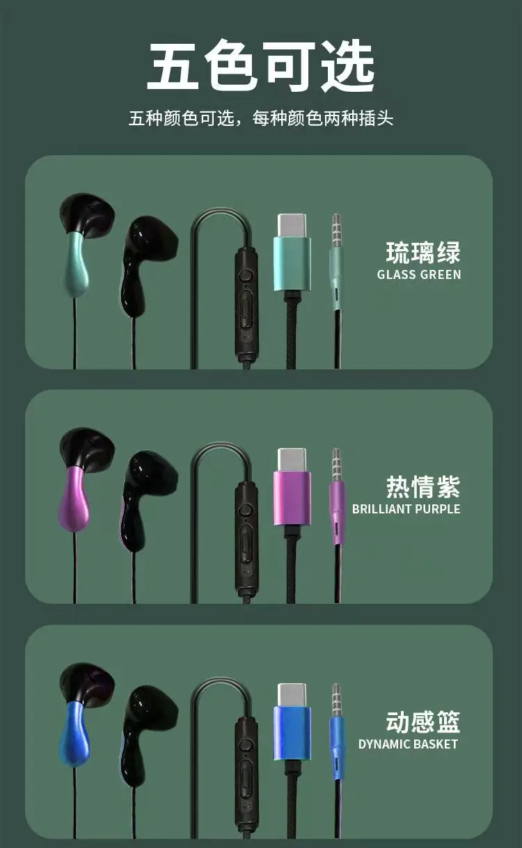 Wearable Headset with 5 Colors & Type-C Charging — feature 2