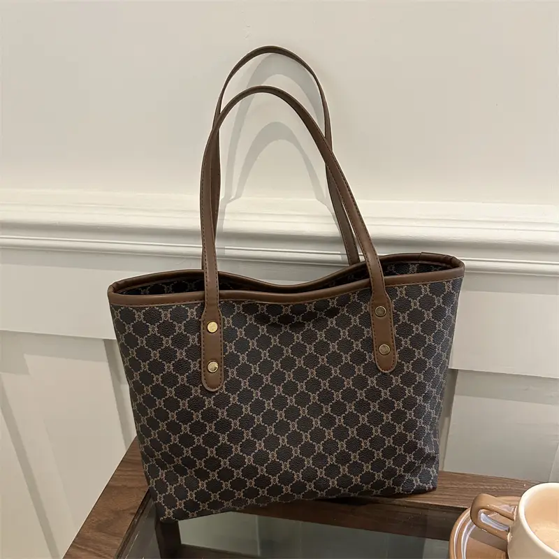Vintage Printed Women's Tote Bag 2024 New - Image 6