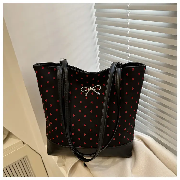 Women's Polka Dot Shoulder Tote Bag 2024 Autumn Winter — feature 10