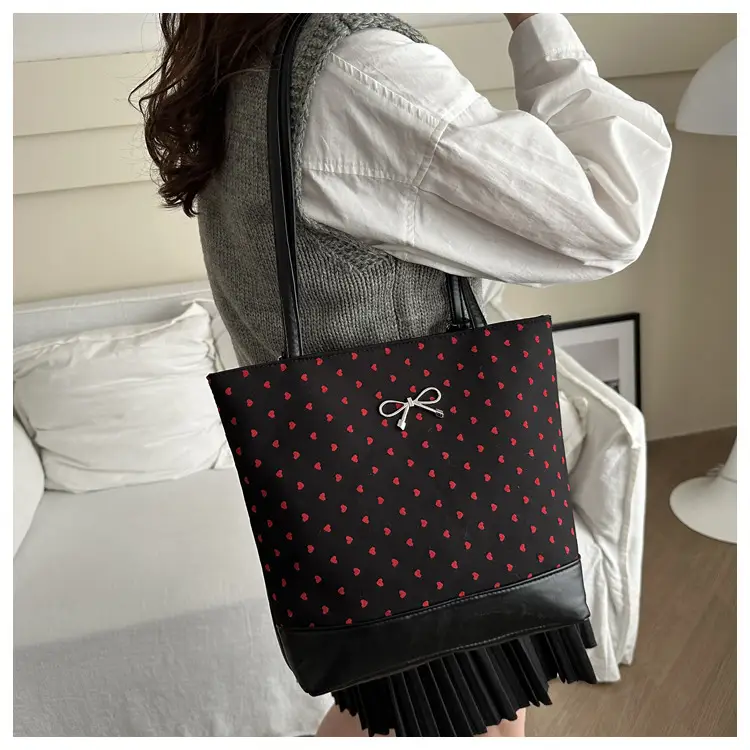 Women's Polka Dot Shoulder Tote Bag 2024 Autumn Winter — feature 15
