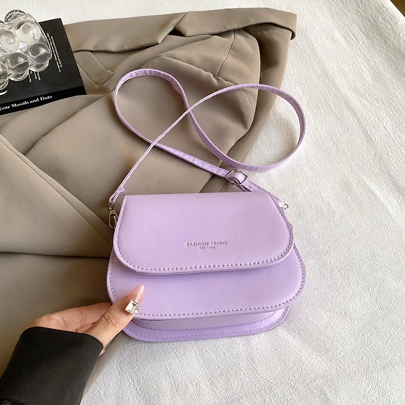 Candy Color Shoulder Bag for Women Autumn Winter - Image 4