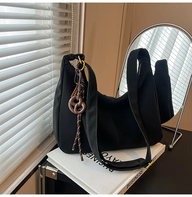 Pink Crossbody Tote Bag for Women Autumn Winter — feature 13