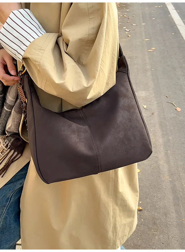 Pink Crossbody Tote Bag for Women Autumn Winter — feature 19