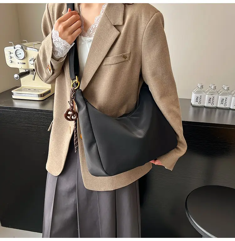 Pink Crossbody Tote Bag for Women Autumn Winter — feature 27