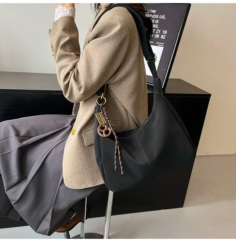 Pink Crossbody Tote Bag for Women Autumn Winter — feature 28