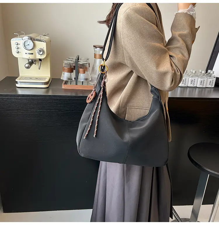 Pink Crossbody Tote Bag for Women Autumn Winter — feature 29