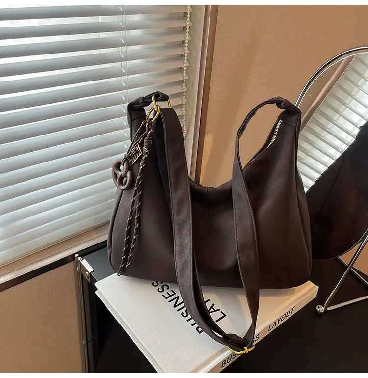 Pink Crossbody Tote Bag for Women Autumn Winter — feature 8