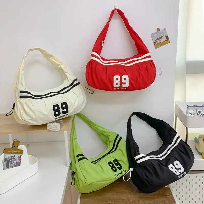 Women's Canvas Crossbody Tote Bag Large Capacity Lightweight