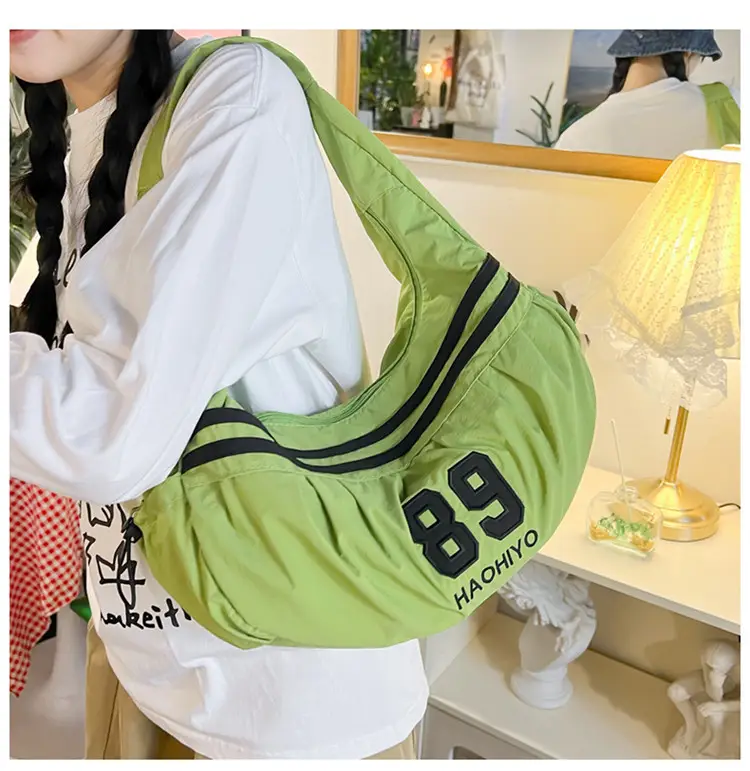Women's Canvas Crossbody Tote Bag Large Capacity Lightweight — feature 2