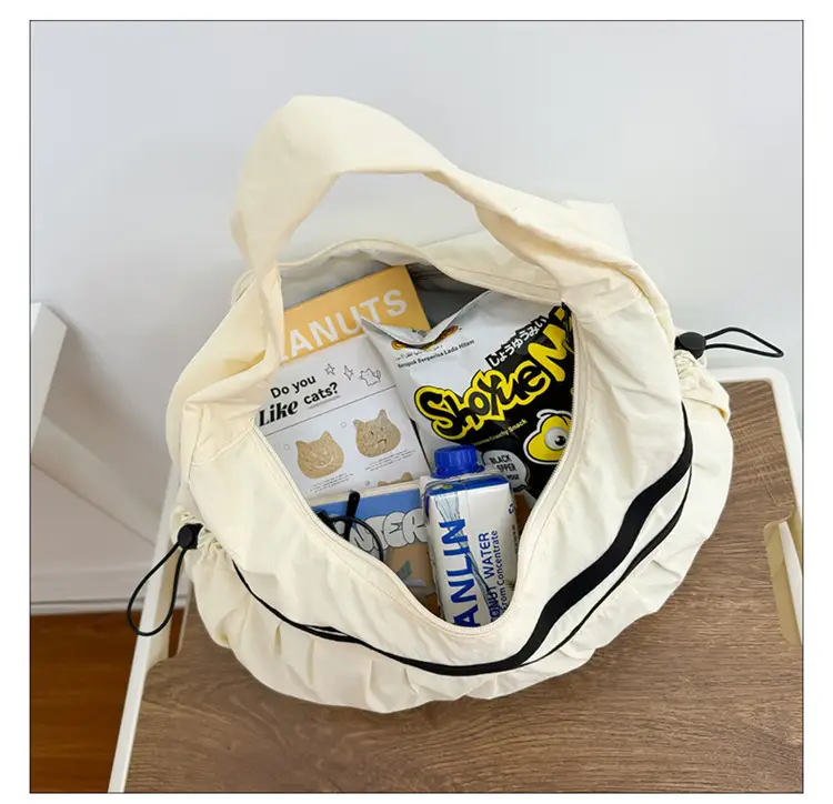 Women's Canvas Crossbody Tote Bag Large Capacity Lightweight — feature 38
