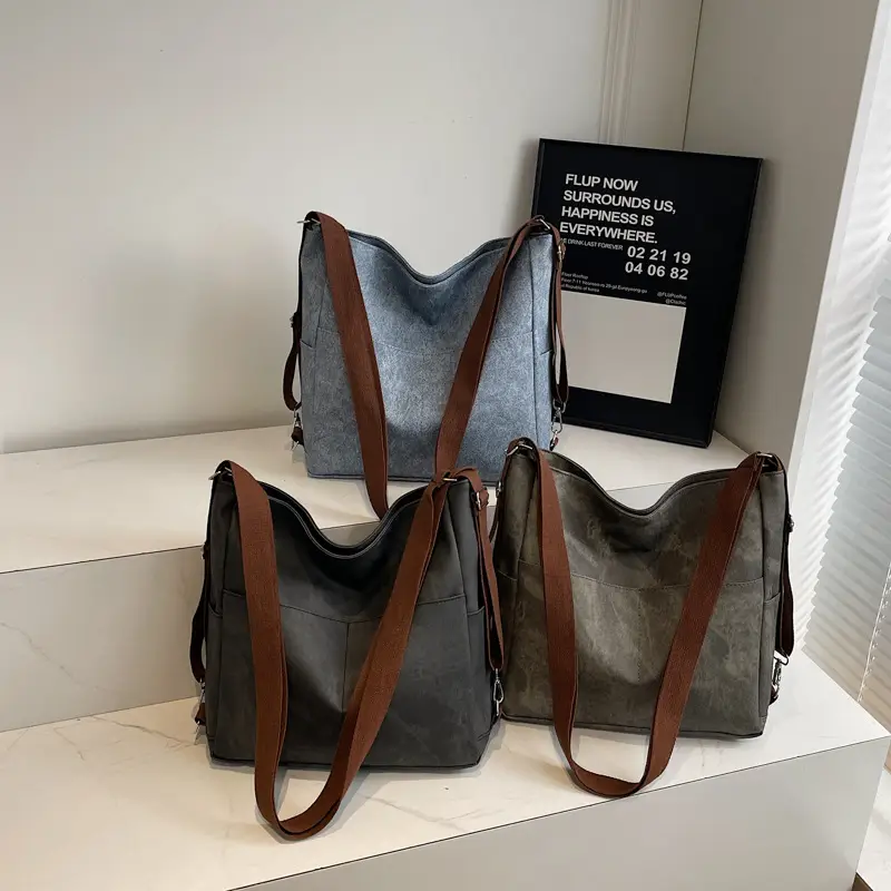 Artistic Textile Shoulder Bag for Women 2024 Autumn Winter - Image 7