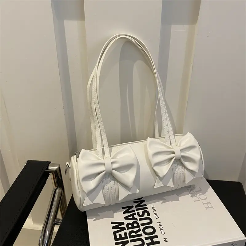 Black Bow Crossbody Bag for Women 2024 New Arrival
