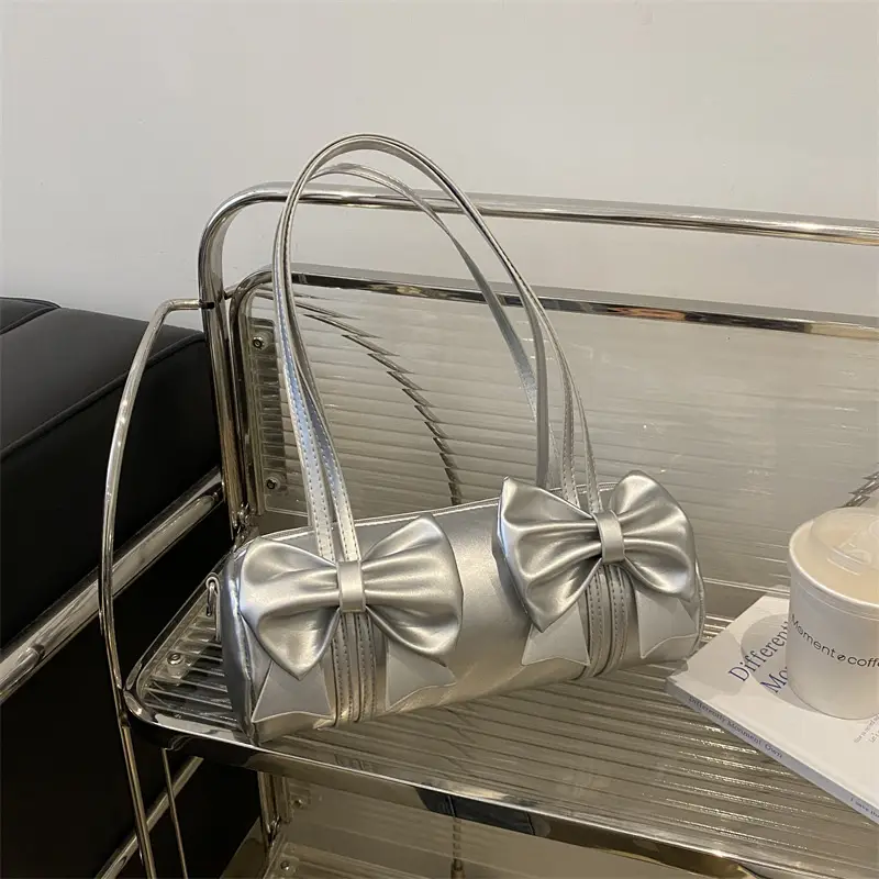 Black Bow Crossbody Bag for Women 2024 New Arrival