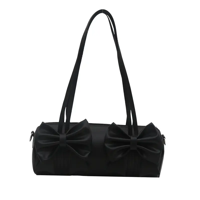 Black Bow Crossbody Bag for Women 2024 New Arrival