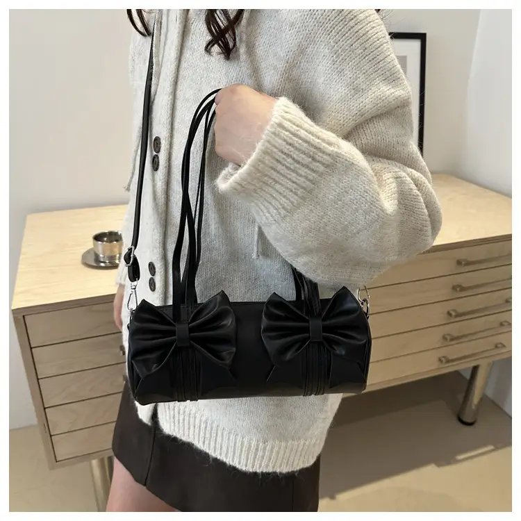 Black Bow Crossbody Bag for Women 2024 New Arrival — feature 17