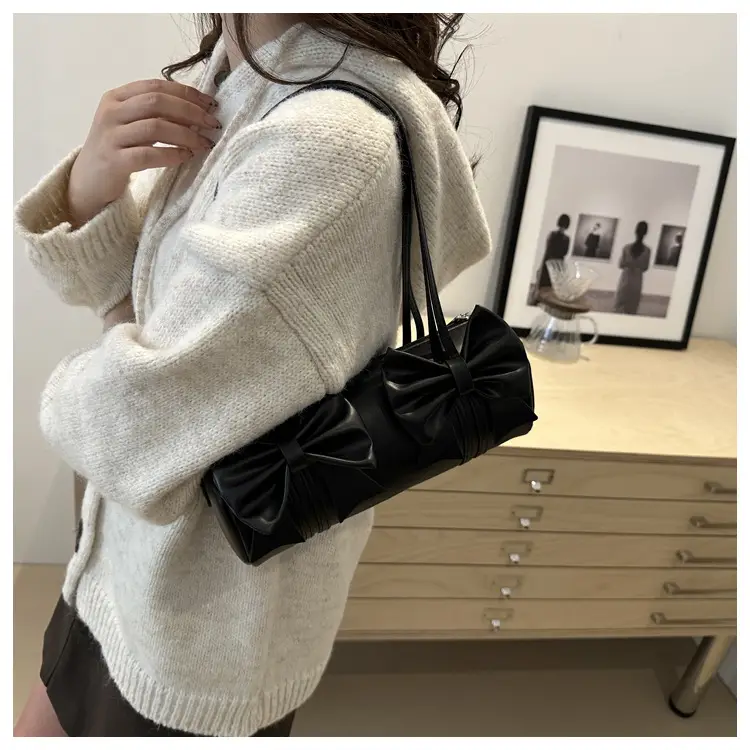 Black Bow Crossbody Bag for Women 2024 New Arrival — feature 19