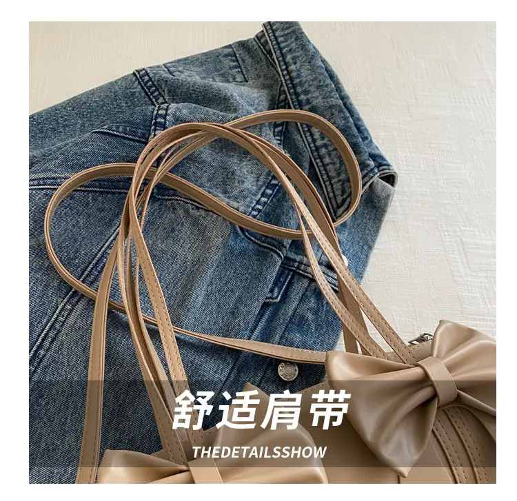 Black Bow Crossbody Bag for Women 2024 New Arrival — feature 5