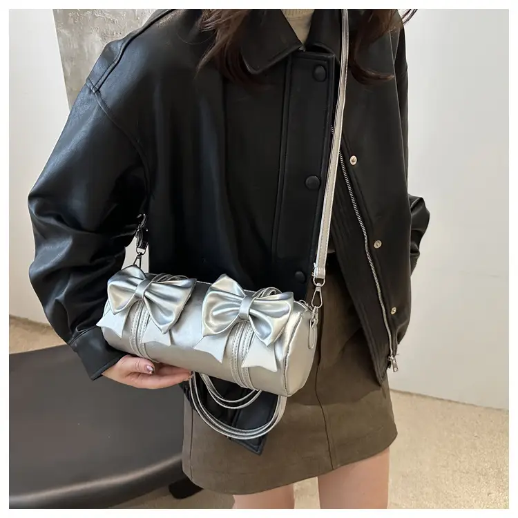 Black Bow Crossbody Bag for Women 2024 New Arrival — feature 9