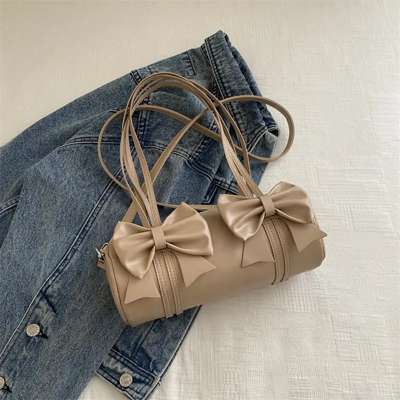 Black Bow Crossbody Bag for Women 2024 New Arrival