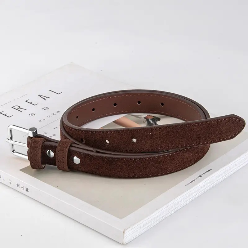 Frosted Pin Buckle Belt for Women - Image 12