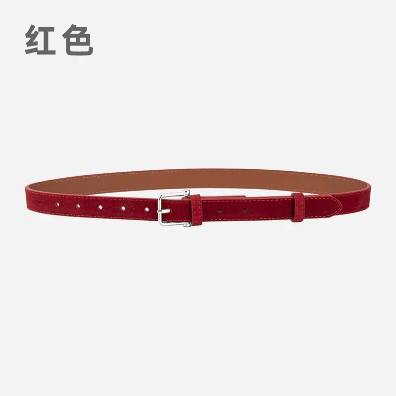 Frosted Pin Buckle Belt for Women - Image 2