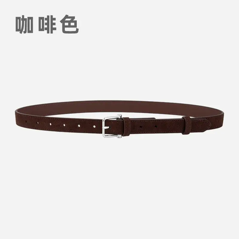Frosted Pin Buckle Belt for Women - Image 5