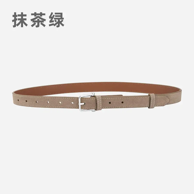 Frosted Pin Buckle Belt for Women - Image 6