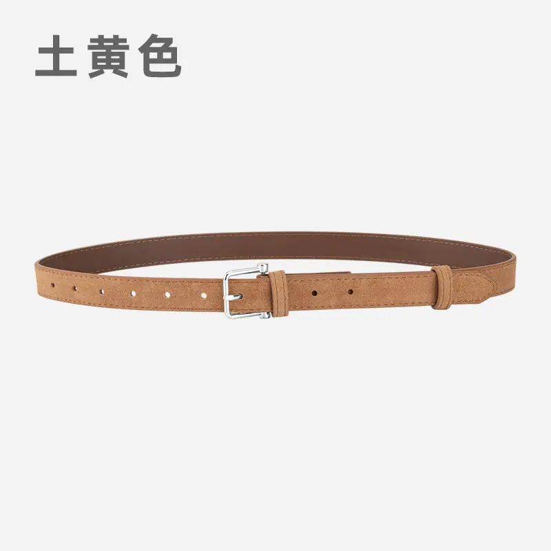 Frosted Pin Buckle Belt for Women - Image 7