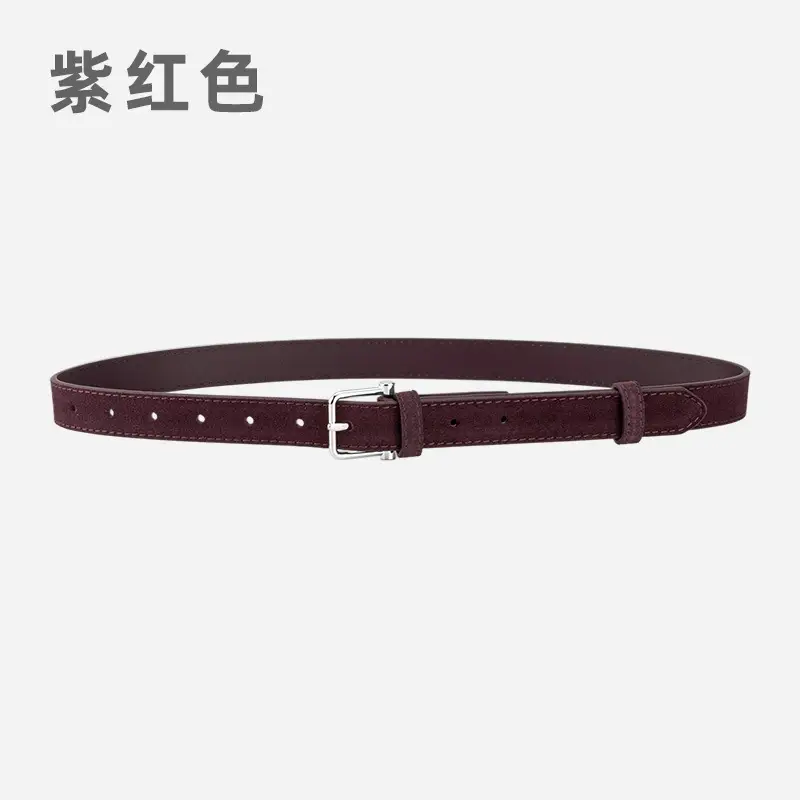 Frosted Pin Buckle Belt for Women - Image 9