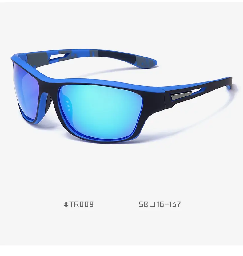 Men's Black Carbon Fiber Riding Glasses with Polarized Lens — feature 22