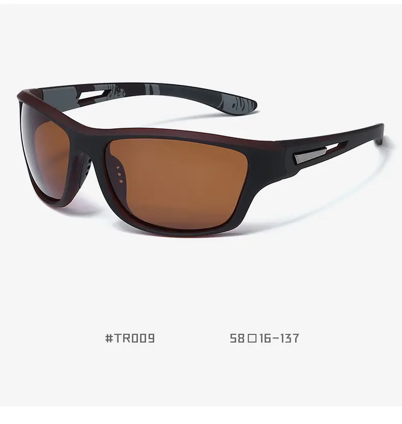 Men's Black Carbon Fiber Riding Glasses with Polarized Lens — feature 26