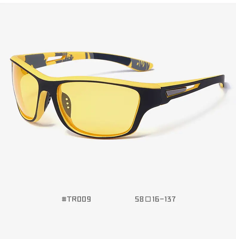 Men's Black Carbon Fiber Riding Glasses with Polarized Lens — feature 28