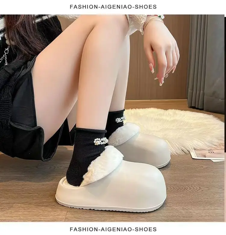 2024 Cotton Mao Slippers Women Winter Warm Non-Slip — feature 10