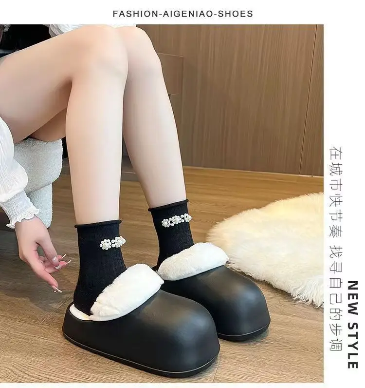 2024 Cotton Mao Slippers Women Winter Warm Non-Slip — feature 3