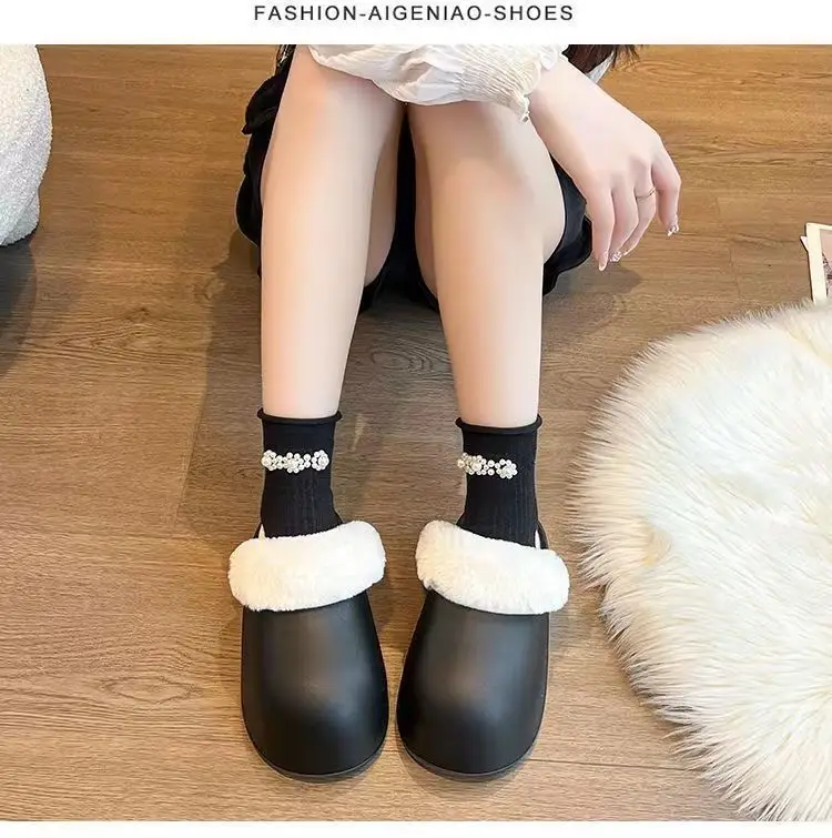 2024 Cotton Mao Slippers Women Winter Warm Non-Slip — feature 4
