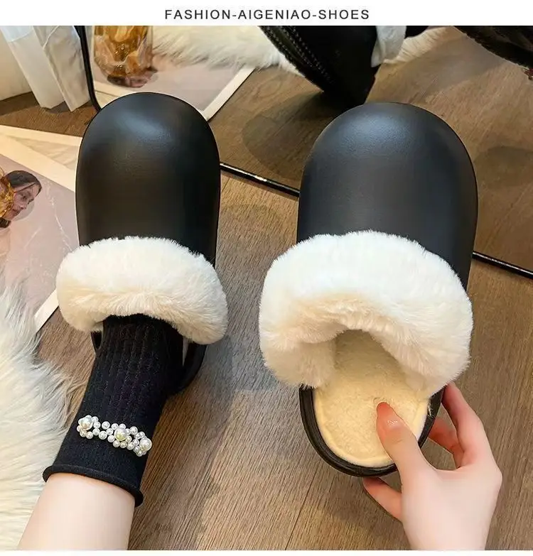 2024 Cotton Mao Slippers Women Winter Warm Non-Slip — feature 5