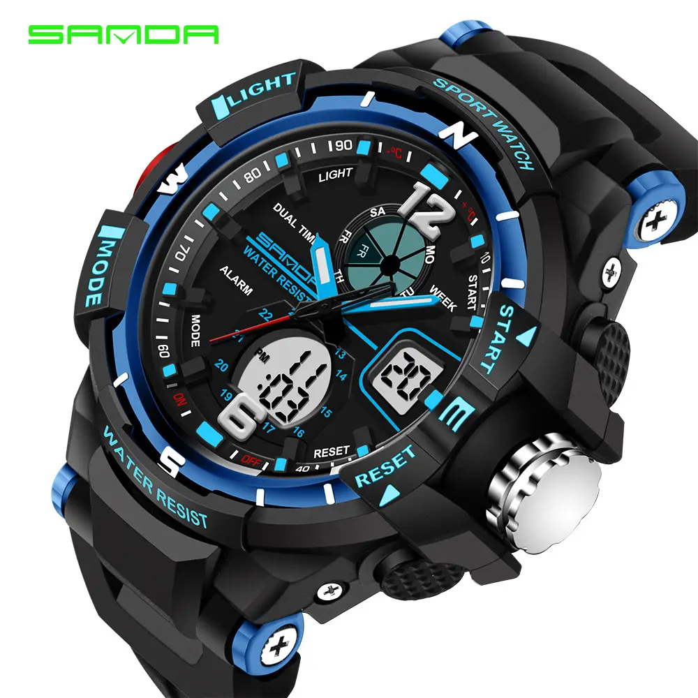 Sanda Multi-Function Digital Watch for Men Women Waterproof - Image 17