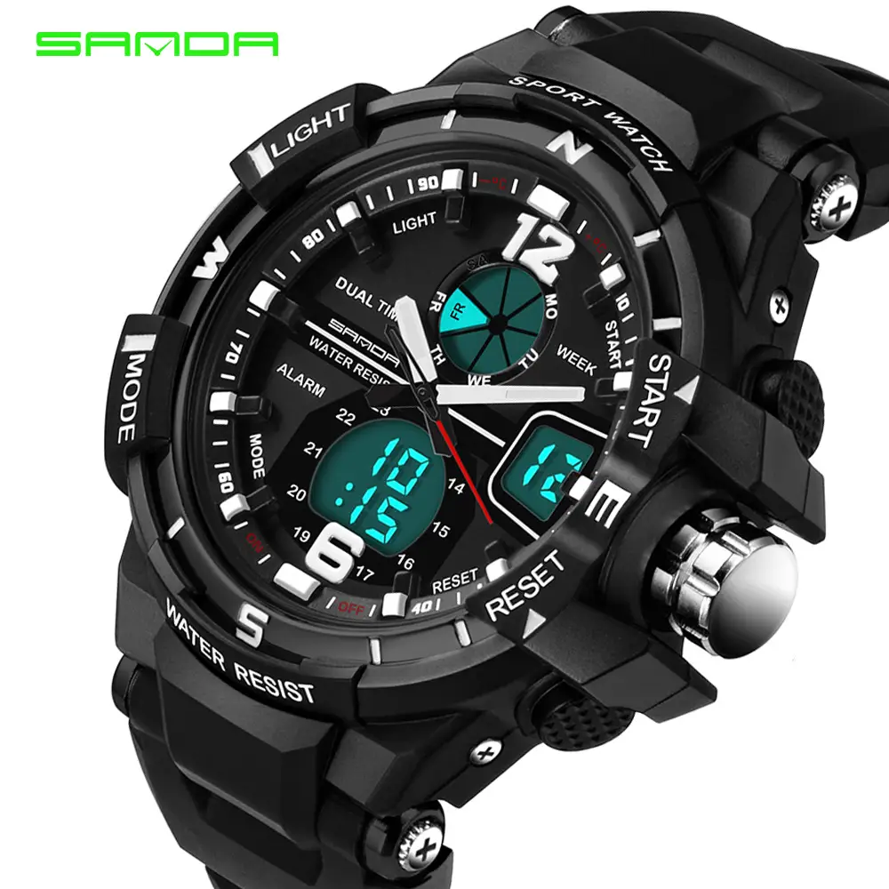 Sanda Multi-Function Digital Watch for Men Women Waterproof - Image 19