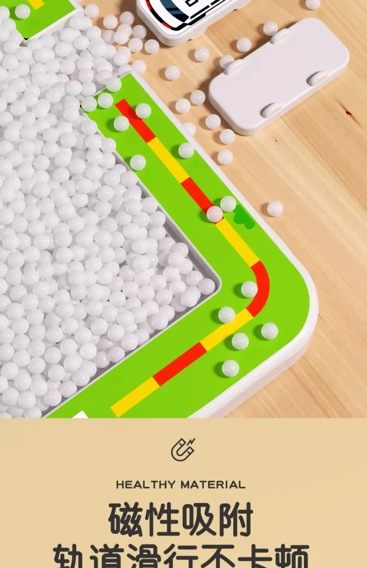 Cartoon Car Moving Puzzle Magnetic Sliding Number for Kids — feature 10