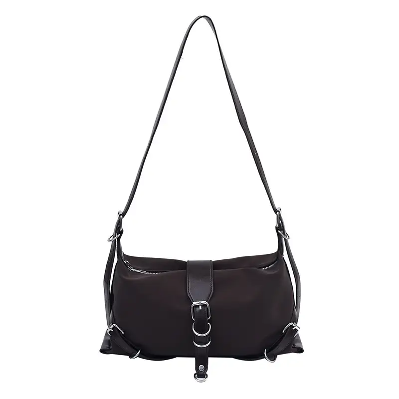 Women's 2024 Winter Belt Tote Bag Solid Color - Image 3