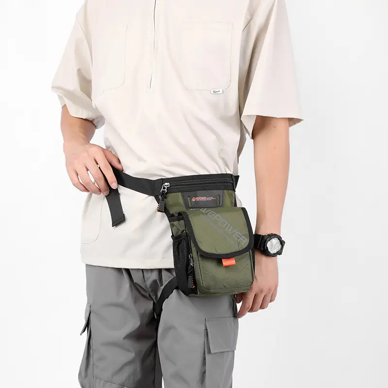 Men's Multifunctional Hiking Shoulder Bag with Mobile Phone & Sunglass Holder - Image 6