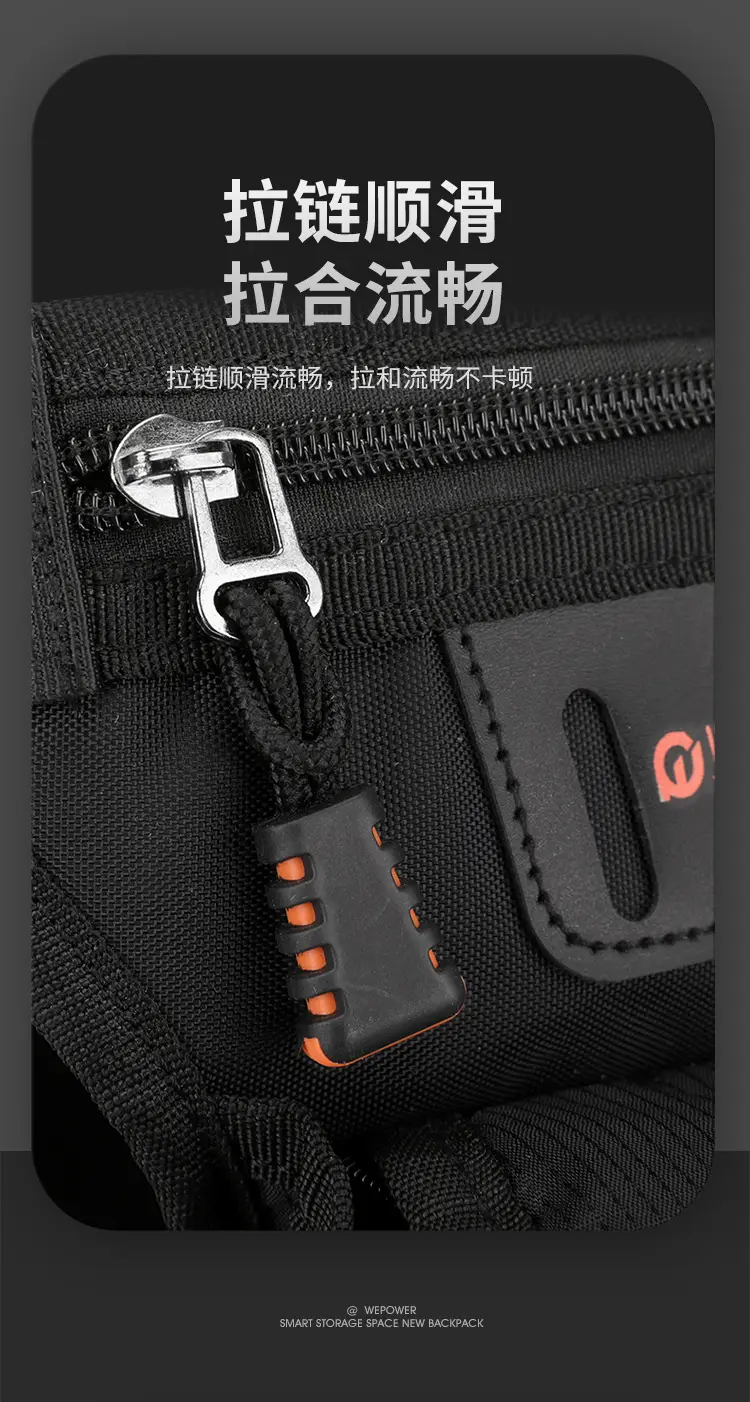Men's Multifunctional Hiking Shoulder Bag with Mobile Phone & Sunglass Holder — feature 11