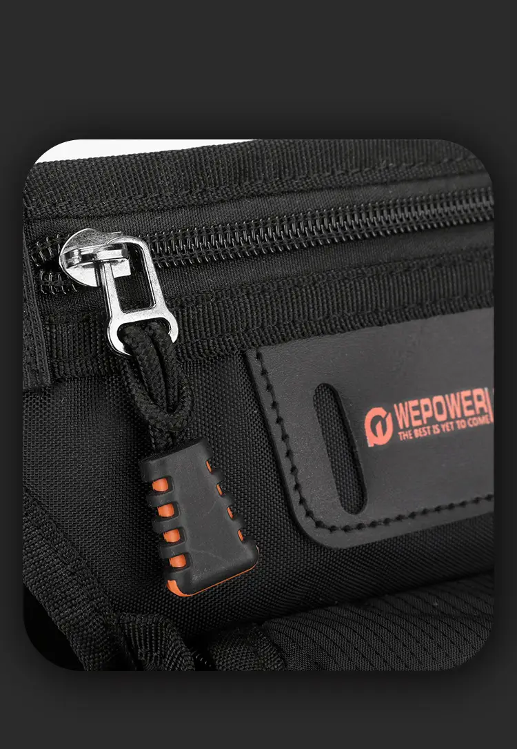 Men's Multifunctional Hiking Shoulder Bag with Mobile Phone & Sunglass Holder — feature 21
