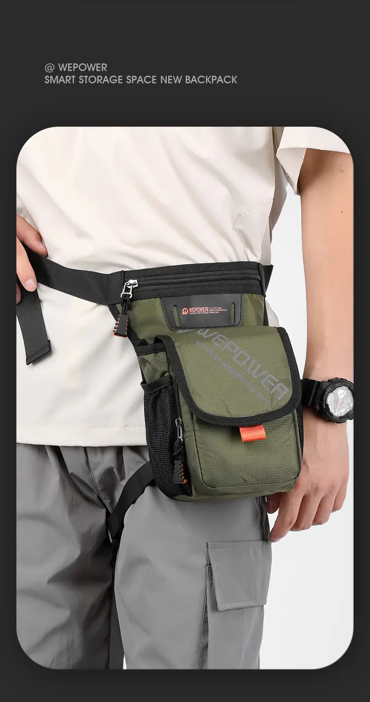 Men's Multifunctional Hiking Shoulder Bag with Mobile Phone & Sunglass Holder — feature 24